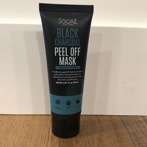 Black charcoal face mask